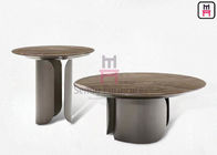 Hollowed Out 0.15cbm Stainless Steel Marble Table 55*40cm