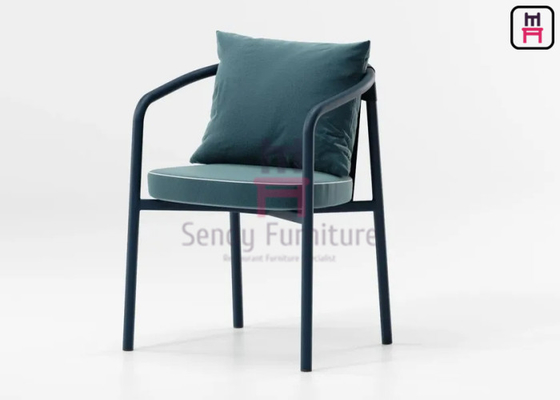 acheter Chaise à bras en aluminium pour usage extérieur avec coussin online manufacture