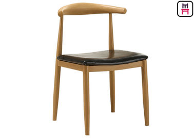 acheter Chaises en bois de cuisine en métal de grain de café avec les coussins/W47 sans bras * D45 * H78 cm online manufacture