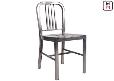 acheter Chaises dinantes extérieures d'Emeco de marine en métal en aluminium de selles avec le dos incurvé brillant online manufacture
