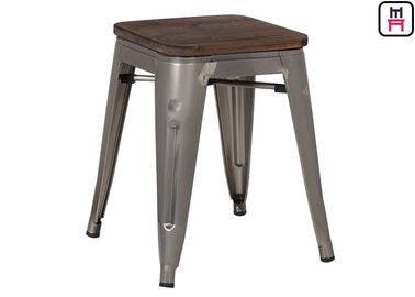 acheter Tabouret de bar fait sur commande de style de Tolix de couleur, chaise Seat en bois de Tolix de café online manufacture