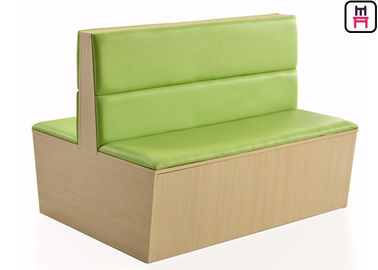 acheter Cabine en bois de restaurant de dos de 2 Channles, allocation des places de Banquette tapissée double par visage online manufacture