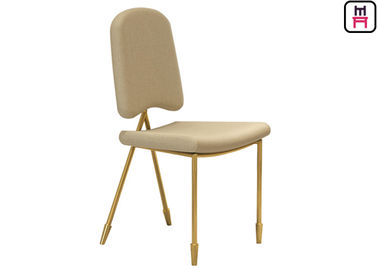 acheter Chaises nordiques de restaurant d'acier inoxydable de chaise de danse de velours avec la jambe d'or de pointe de flèche online manufacture