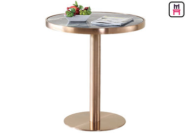 acheter Tableau classique de café/à la maison de barre de taille de bar avec la base d'acier inoxydable d'or online manufacture
