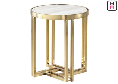 acheter D50 * meubles modernes d'hôtel de table basse supérieure de marbre d'acier inoxydable de H55 cm online manufacture