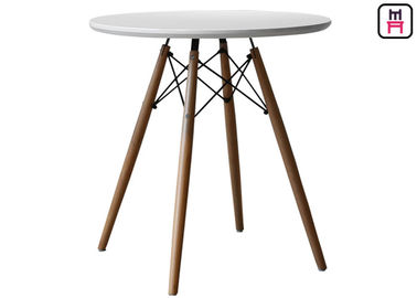 acheter Table basse ronde de contreplaqué moulée par Eames, bois de hêtre de dessus de table de salle à manger de forces de défense principale online manufacture