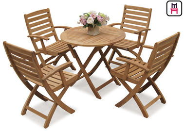 acheter Rectangle/ensembles ronds/de place pliage de Tableau et en bois solide de chaises de jardin de meubles online manufacture