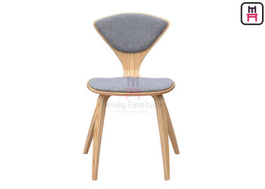 acheter Les chaises en bois en bois de restaurant de triangle, dos ont tapissé la chaise dinante sans bras online manufacture