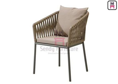 acheter Style moderne de détente de chaises de jardin de Textoline d'accoudoirs d'oscillation avec le coussin imperméable online manufacture