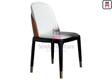 acheter Le restaurant en bois de cendre moderne préside le double dossier de couleur de H87cm avec le cadre solide online manufacture