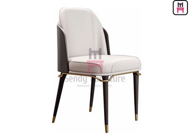 acheter La chaise en bois de restaurant de Seat de cuir/tissu a courbé le dossier avec le matériel d'or online manufacture