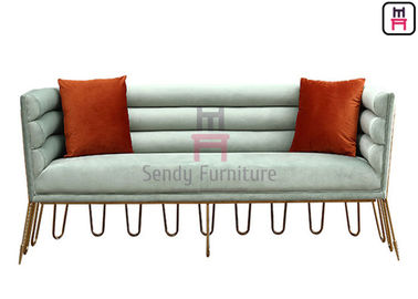 acheter Le banc de restaurant de tissu de base d'acier inoxydable posant la longueur Arrowed de 210cm a formé online manufacture