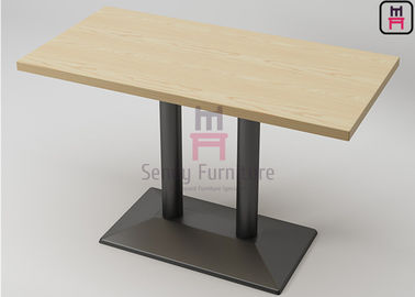 acheter contreplaqué de 4 personnes/6 personnes/table de salle à manger imperméable de stratifié pour l'usage de restaurant online manufacture