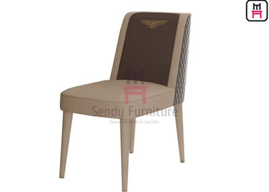 acheter Les chaises en cuir de restaurant d'hôtel ont entièrement tapissé le double style contemporain de couleur online manufacture