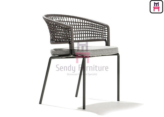acheter Chaise imperméable 61*55*H80cm de coussin de rotin en aluminium du PE 0.38cbm online manufacture