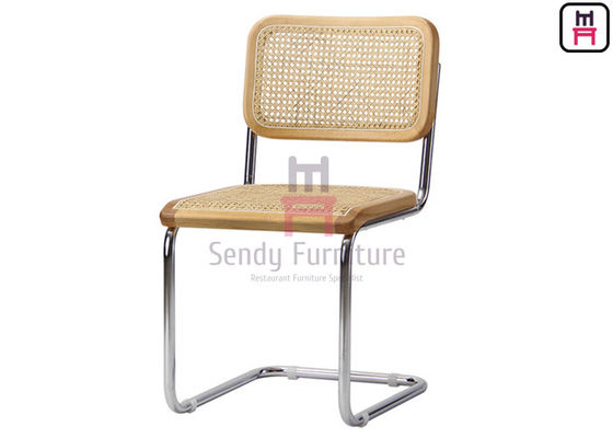 acheter Rotin de PE du cadre SS201 Cane Dining Chair 0.37cbm pour le restaurant online manufacture