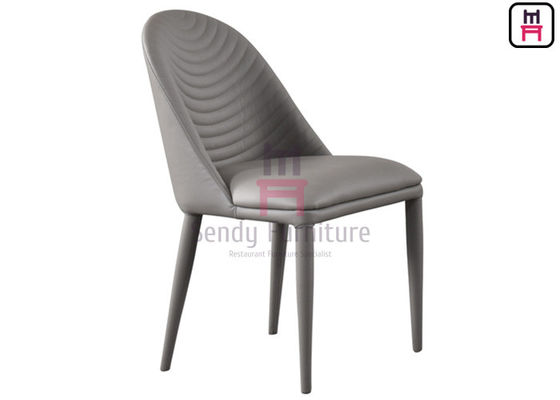 acheter Restaurant entièrement tapissé de cuir d'unité centrale dinant le métal de la chaise 0.33cbm online manufacture