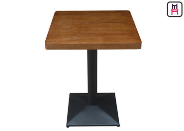 mélamine d'épaisseur de 4cm - table de salle à manger faite face de carton gris avec le coin rond sûr