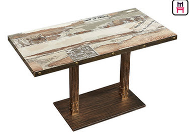 Volume de la table de salle à manger 0.15cbm de restaurant de base de fer de bâti pour les aliments de préparation rapide/pot chaud