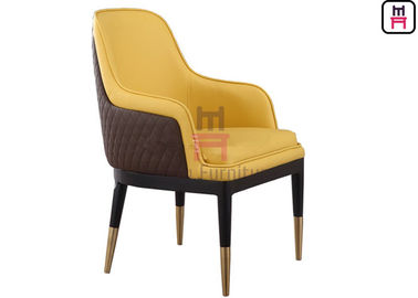 La salle à manger en bois arrière élevée préside surdimensionné de luxe de double couleur pour la pièce de l'hôtel/VIP