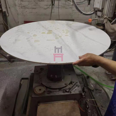 La palette de couleurs de meubles du diamètre 80cm a aggloméré la preuve d'éraflure de partie supérieure du comptoir en pierre