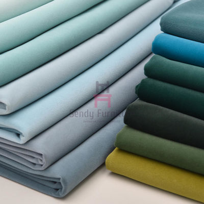 Ignifugez la palette de couleurs 450g/M Velvet Linen de meubles de largeur de 1.8m