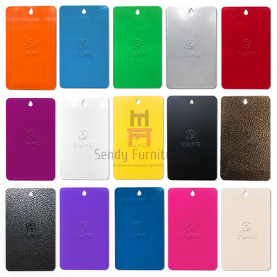 Palette de couleurs de meubles de revêtement de poudre de GV aucun matériel de effacement en métal de couleur