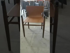 La pièce d'Ash Wood Frame Restaurant Dining préside l'accoudoir moderne pour le lobby d'hôtel