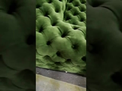 Chester Leather Tufted Restaurant Sofa a placé l'application de lobby d'hôtel de cinq étoiles